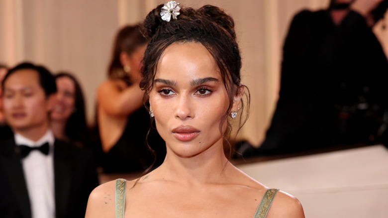 Selina Kyle looking at Batman