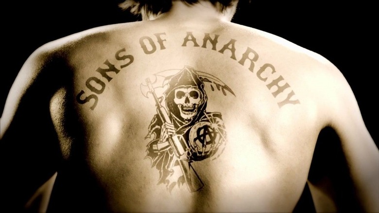 Back tattoo Sons of Anarchy credits