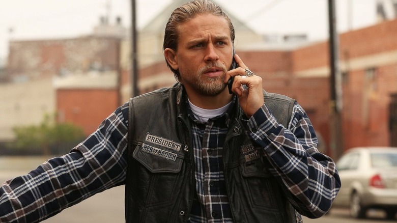 Jax speaking on the phone