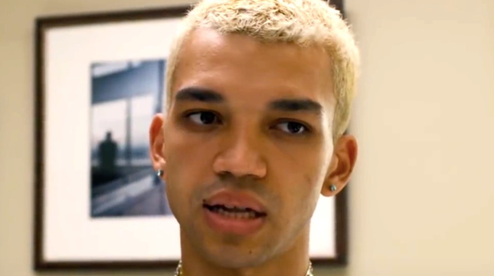 Chester bleached hair