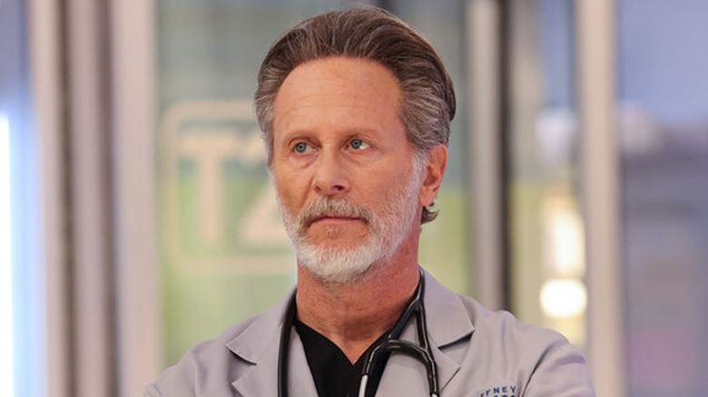 Dean Archer looking annoyed in 