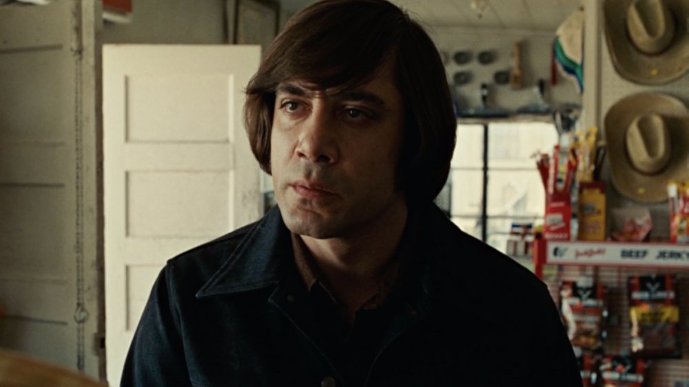 Javier Bardem as Anton Chigurh in 'No Country for Old Men'