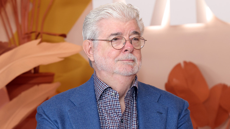 George Lucas in a suit