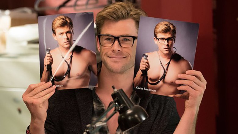 Chris Hemsworth as Kevin Beckman in the Ghostbusters remake