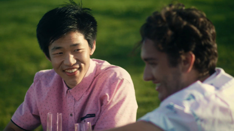 Danny talking to Max