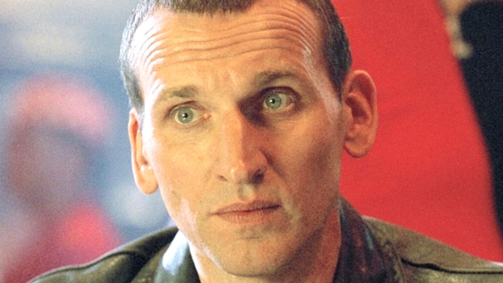 christopher eccleston doctor who pensive