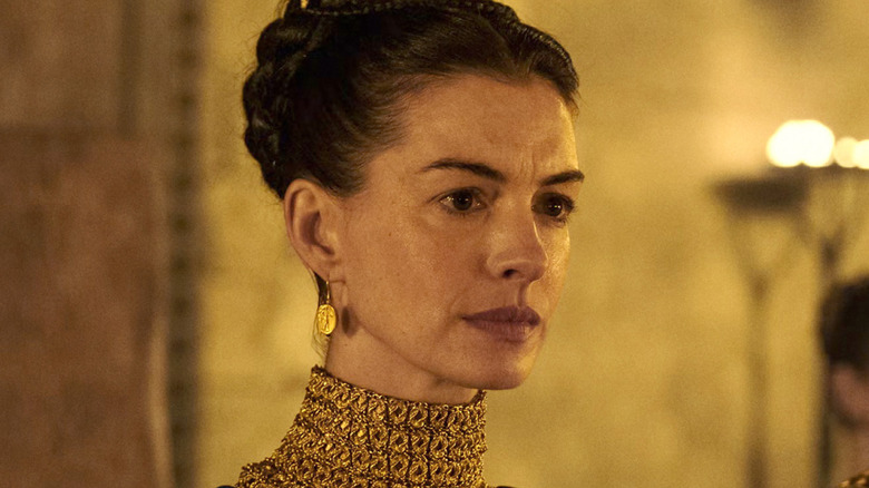 Penelope faces the suitors in 