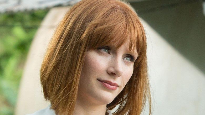 Claire Dearing tilting her head