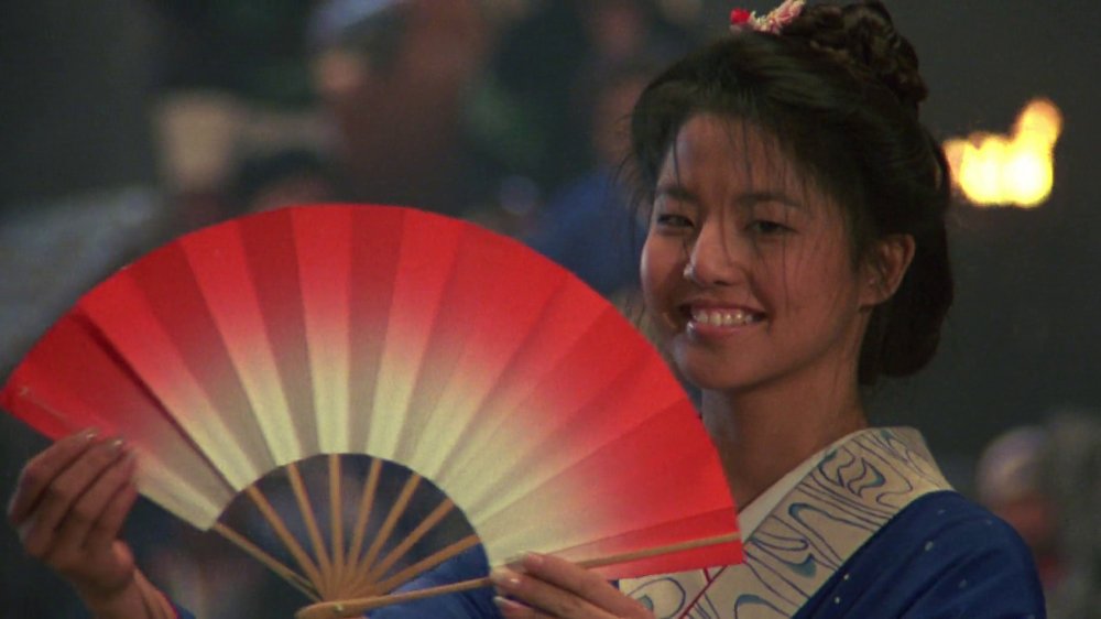 Tamlyn Tomita as Kumiko in The Karate Kid Part II