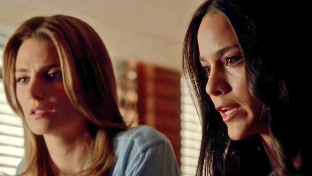 Stana Katic and Maya Stojan on Castle 