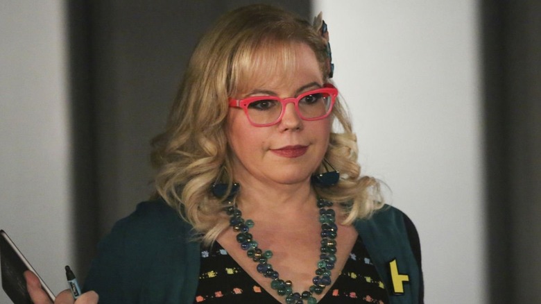 Kirsten Vangsness Penelope Garcia smiling