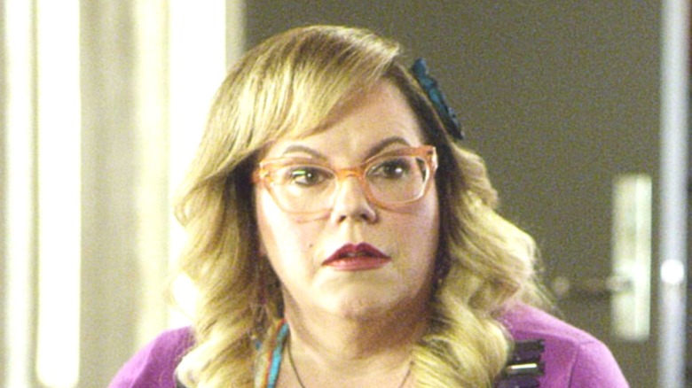 Penelope Garcia looking suspicious