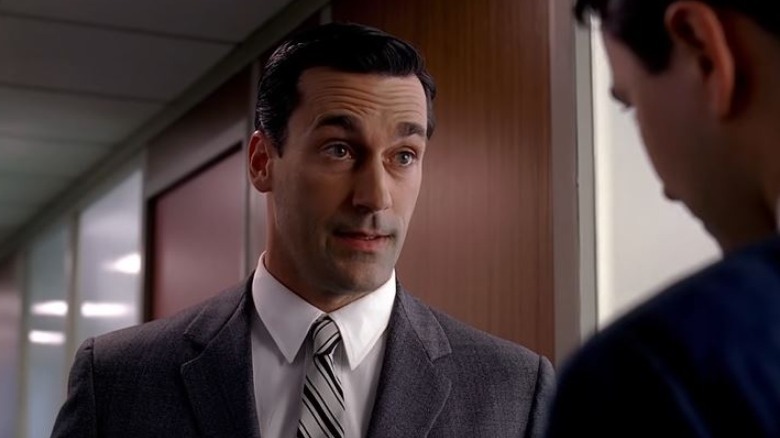 Don Draper talking
