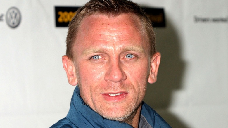 Daniel Craig smiling