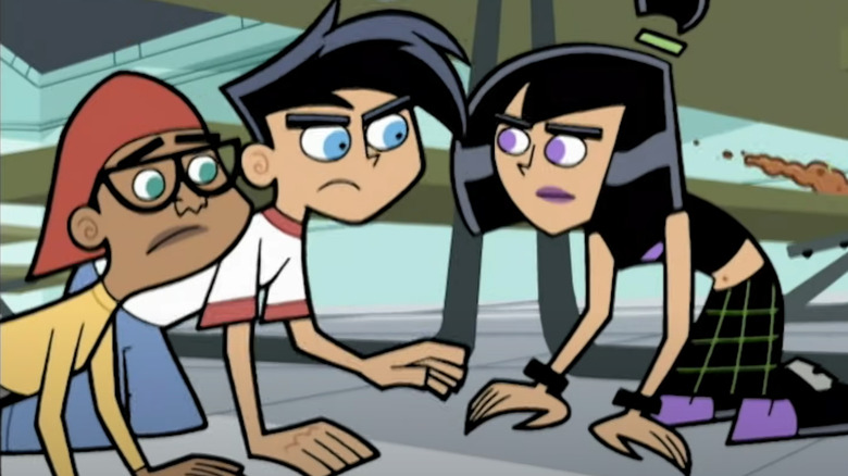 Danny Phantom, Sam, and Tucker