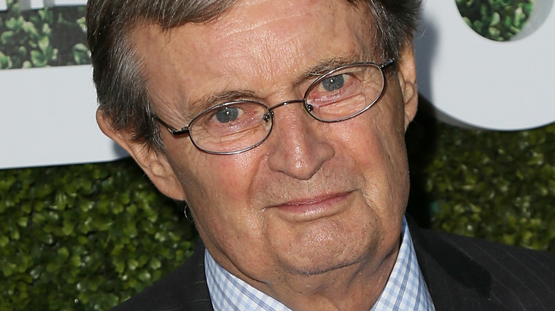 David McCallum smiling