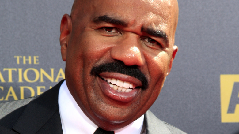 Steve Harvey smiling