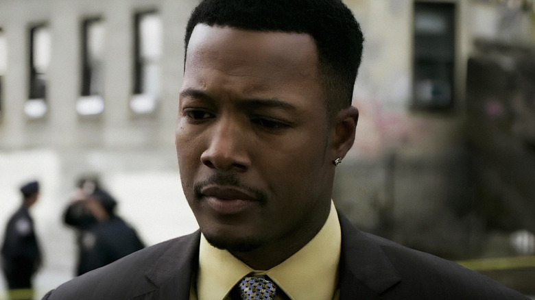 Detective DeMarcus King looking thoughtful