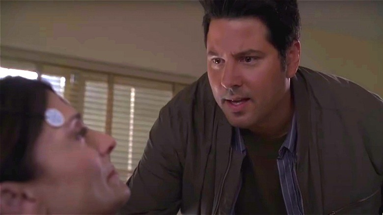 Matt leaning over Angela Patrelli