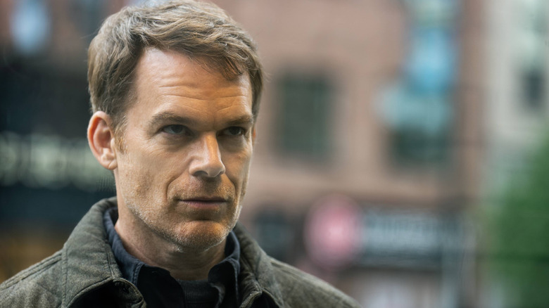 Dexter Morgan looking up on "Dexter: Resurrection" (2025)
