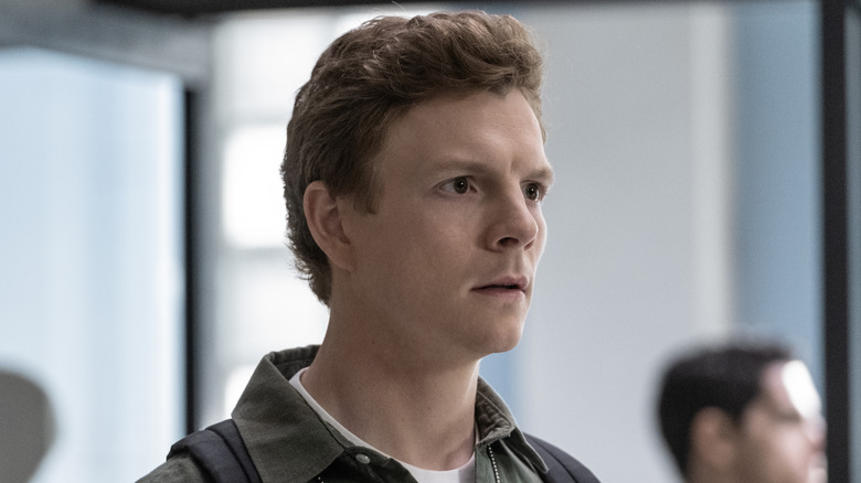 Dexter Morgan looking shocked on 