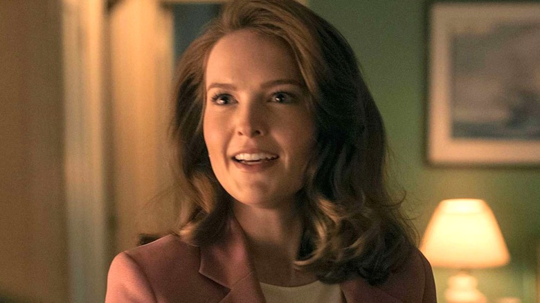 Diane smiling in "NCIS: Origins"