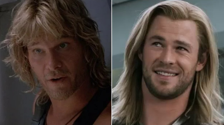 Bodhi talking and Thor smiling