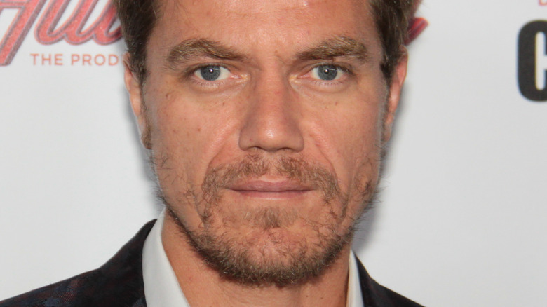 Michael Shannon posing for pics