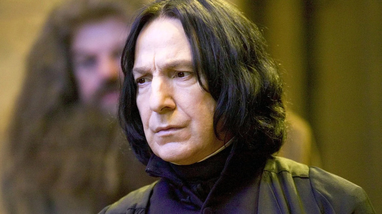 Snape staring