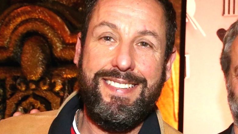 Adam Sandler smiling