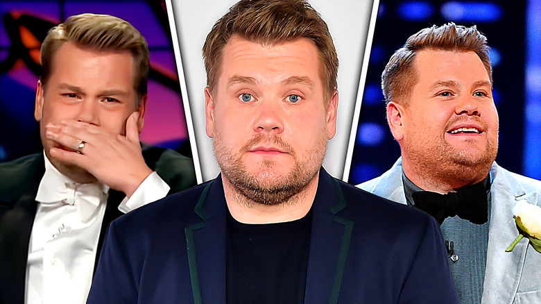 James Corden various expressions