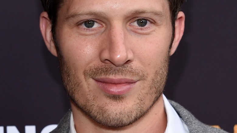 Zach Gilford grinning