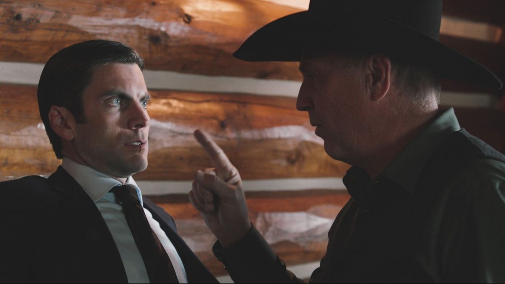Wes Bentley and Kevin Costner from Yellowstone