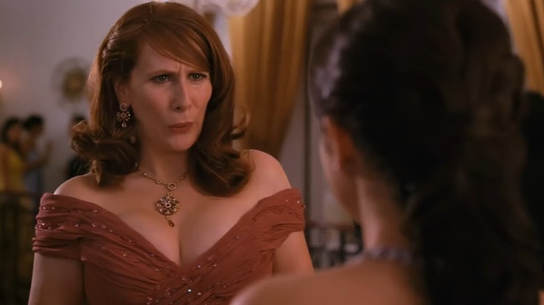 Alicia Winthrop-Scott furrowing her brows