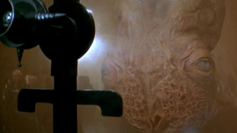 Guild Navigator floating in Spice tank in Dune (1984)