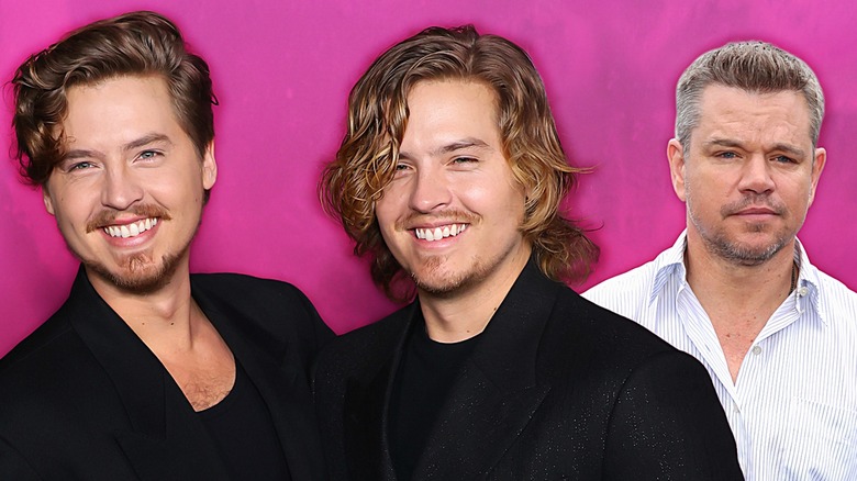 Dylan Cole Sprouse matt Damon