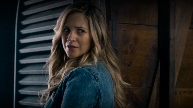 Charlotte DiLaurentis in church steeple