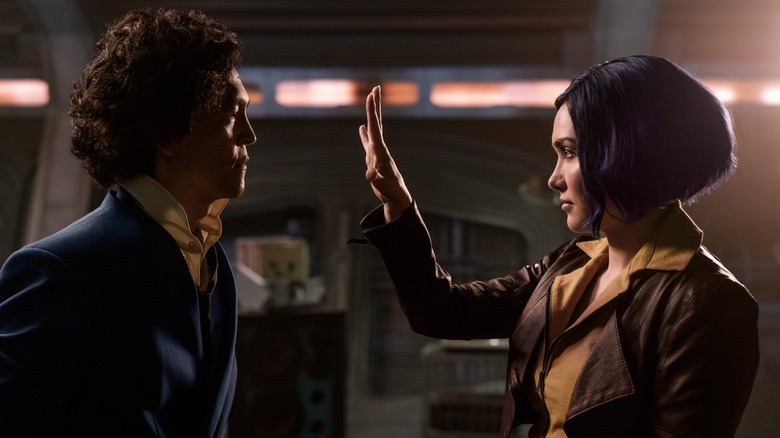 Spike Spiegel and Faye Valentine talking