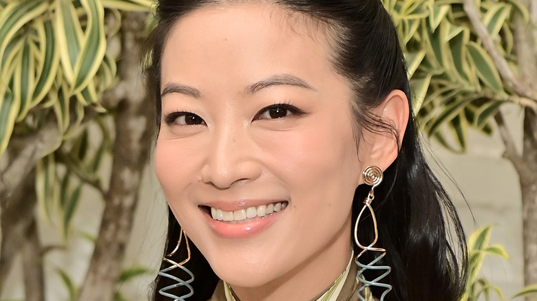 Arden Cho smiling at event 