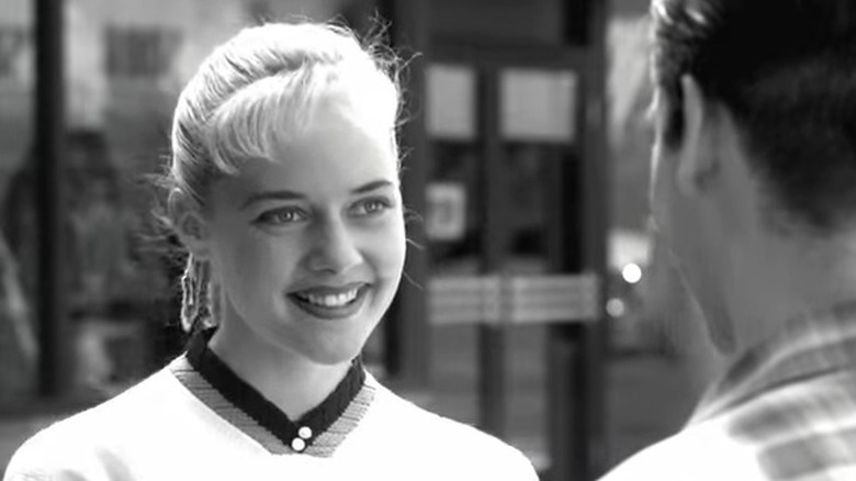 Margaret smiling white shirt