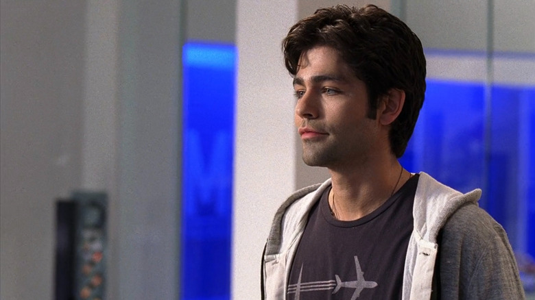 Vince Chase listening on Entourage