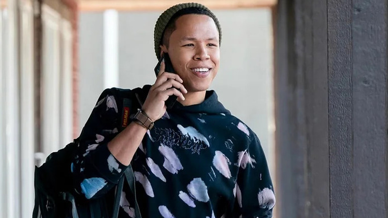 Bobby Exley on the phone on Tracker