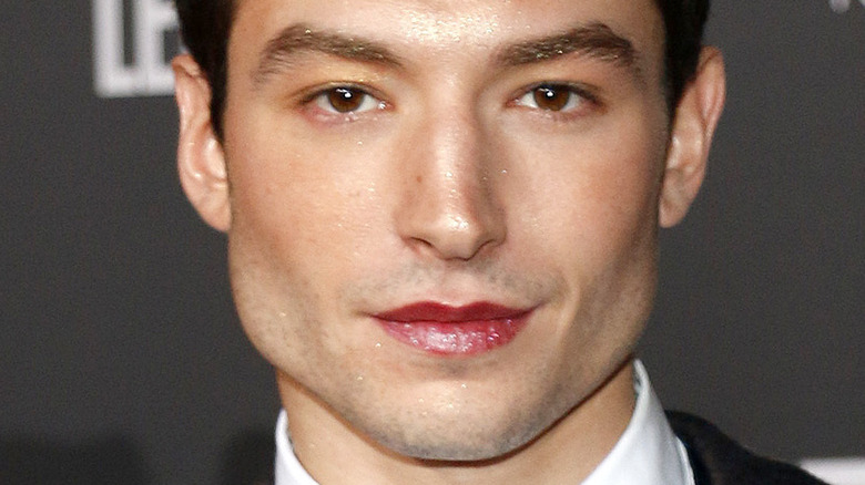 Ezra Miller smiling