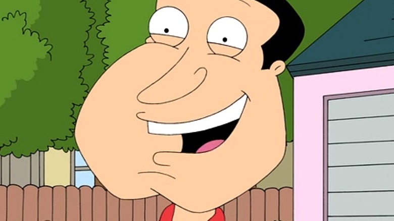 Quagmire smiling 