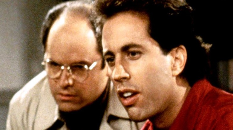 George and Jerry in Seinfeld