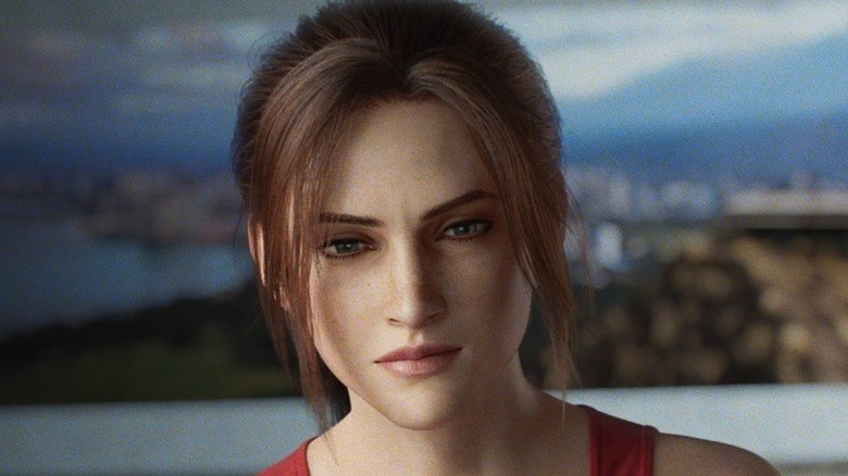 Claire Redfield pensive