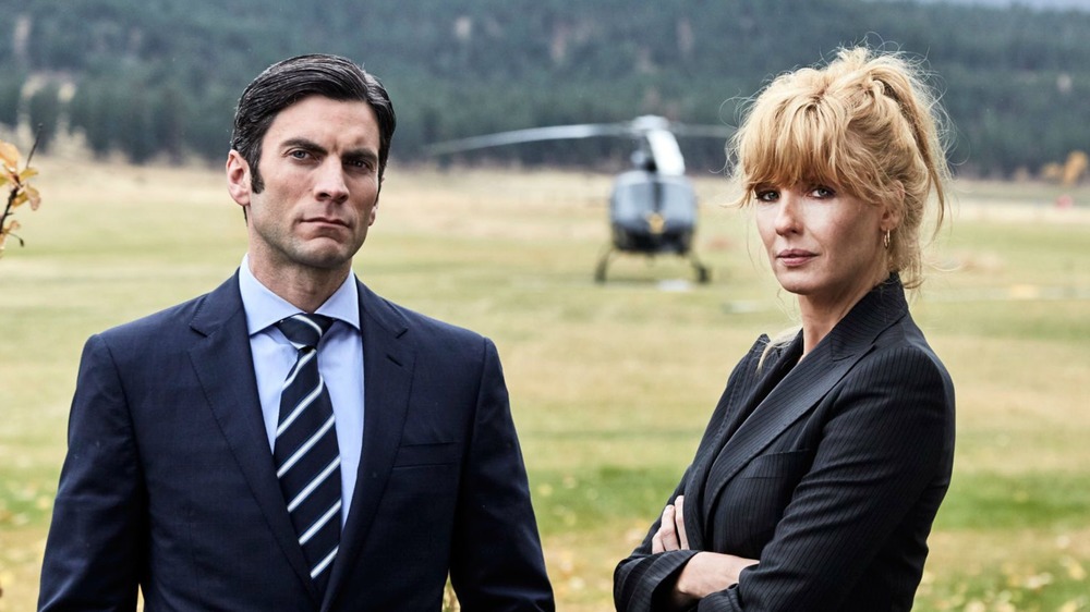 Wes Bentley and Kelly Reilly on Yellowstone