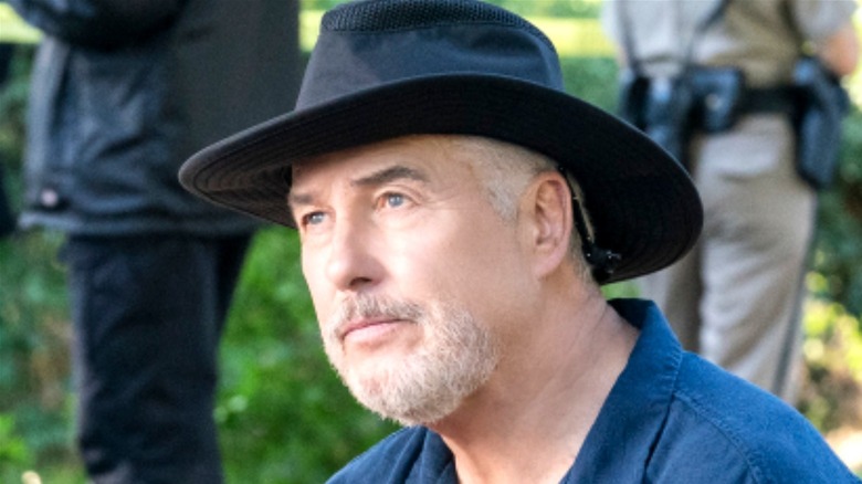 William petersen with hat on CSI