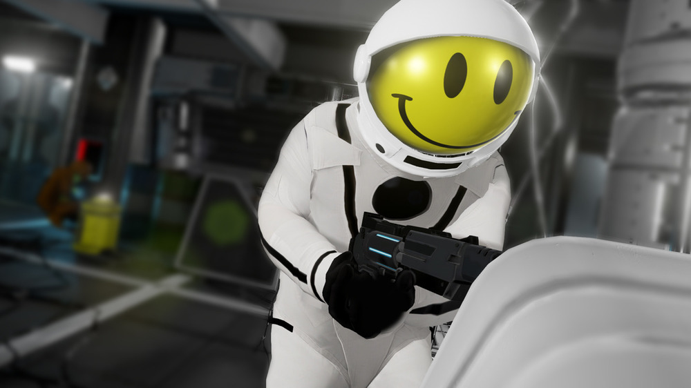 Smiling player in Unfortunate Spacemen