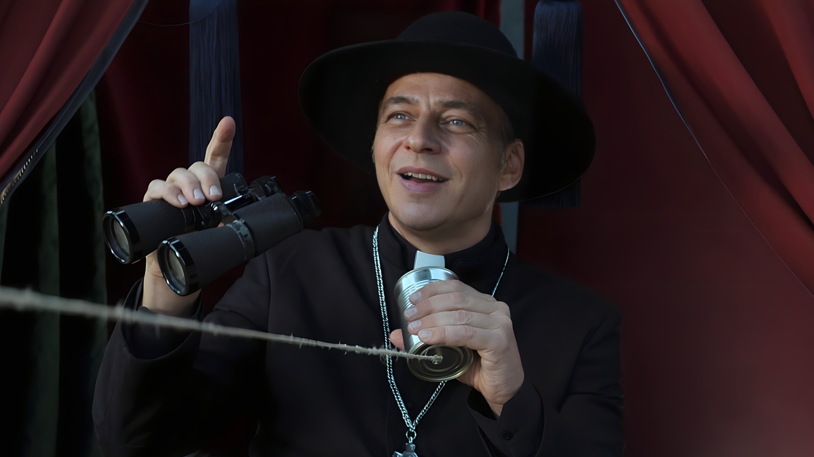 Why Father Ziegler From Mrs. Davis Looks So Familiar